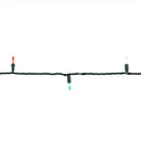 Celebrations Platinum LED T5 Red/Green/Pure White 50 ct String Christmas Lights