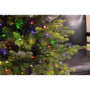Holiday Bright Lights 1-2 Tree 7-1/2 ft. Pencil LED 900 ct Emerald Pine Sparkle Christmas Tree