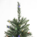 Celebrations 6-1/2 ft. Full LED 200 ct Mixed Pine Color Changing Christmas Tree