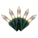Celebrations LED T5 Warm White 5 ct Replacement Christmas Light Bulbs, Pack of 8