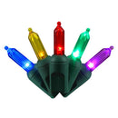 Celebrations LED T5 Multicolored 5 ct Replacement Christmas Light Bulbs, Pack of 8