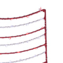 Celebrations Patriotic Flag Silhouette Window Decor Metal 1 pk, Pack of 8