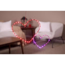Celebrations Double Heart Silhouette Window Decor Metal 1 pk