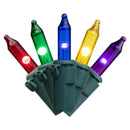 Celebrations LED T5 Multicolored 105 ct String Christmas Lights 26 ft.