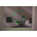 Celebrations Shamrock Silhouette Window Decor Metal 1 pk