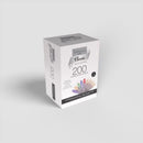 Celebrations LED Rice Multicolored/Warm White 200 ct Icicle Christmas Lights
