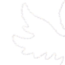 Celebrations Cupid Silhouette Window Decor Metal 1 pk