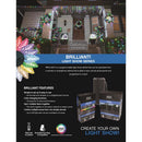 Celebrations Platinum LED RGBW Novelty Smart-Enabled Christmas Lights, Pack of 4