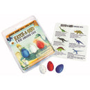 Zorbitz Mini Dinosaur Eggs Toy Multicolored 3 pc, Pack of 18