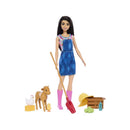 Barbie Farmer Doll Multicolored