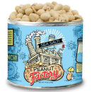 1 in 6 Snacks Carolina Peanut Factory Gourmet Sea Salt Peanuts 10 oz Can, Pack of 6