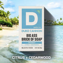 Duke Cannon Midway Citrus + Cedarwood Scent Bar Soap 10 oz 1 pk