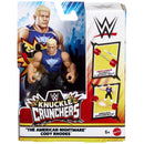 Mattel WWE Knuckle Crunchers Action Figures Multicolored, Pack of 6