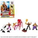 Mattel WWE Knuckle Crunchers Action Figures Multicolored, Pack of 6