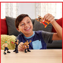 Mattel WWE Knuckle Crunchers Action Figures Multicolored, Pack of 6