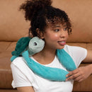 Hugimals World Hugarounds Sidney the Sea Turtle Weighted Neck and Shoulder Wrap Blue, Pack of 4