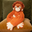 Hugimals World Hugarounds Ollie the Orangutan Weighted Neck and Shoulder Wrap Orange, Pack of 4