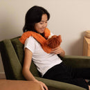 Hugimals World Hugarounds Ollie the Orangutan Weighted Neck and Shoulder Wrap Orange, Pack of 4