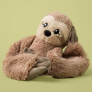 Hugimals World Hugarounds Sawyer the Sloth Weighted Neck and Shoulder Wrap Brown, Pack of 4