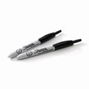 Sharpie Black Ultra Fine Tip Permanent Marker 2 pk, Pack of 6