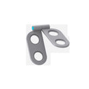 Makedo Spin Hinge Construction Playset Grey 6 pc