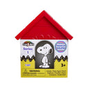 Cra-Z-Art Peanuts Crystal Surprise Dog House and Figure Toy, Pack of 8