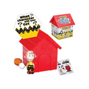 Cra-Z-Art Peanuts Crystal Surprise Dog House and Figure Toy, Pack of 8