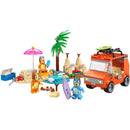 LEGO Bluey Beach and Family Car Trip Building Set Multicolored 133 pc