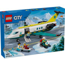 LEGO Emergency Air Ambulance Airplane City Building Set Multi 403 pc