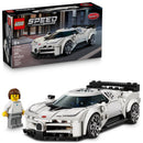 LEGO Speed Champions Bugatti Centodieci Hyper Sports Car Building Set Multicolored 291 pc
