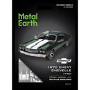 Metal Earth 1970 Chevy Chevelle 3D Steel Model Kit Green