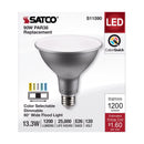 Satco PAR38 E26 (Medium) LED Bulb Tunable White/Color Changing 90 Watt Equivalence 1 pk