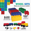 Biggo Jumbo Train Blocks Building Set Assorted