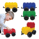 Biggo Jumbo Train Blocks Building Set Assorted
