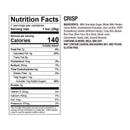 World's Finest Chocolate Crisp Chocolate Bar 1 oz, Pack of 60