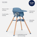 High Chair - Blueberry