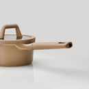 2qt Nonstick Sauce Pan with Lid - Taupe