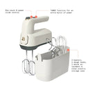 6-Speed Electric Hand Mixer White Icing by Drew Barrymore