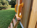 Forest - Modern Backyard Outdoor Swing Set 2 Swings and Trapeze Bar