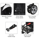 Lightweight Baby Toddler Umbrella Travel Stroller - Black
