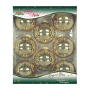Christmas by Krebs Aztec Gold Ball Ornament, Pack of 12