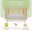 Noah 4-In-1 Convertible Crib - Natural Sandstone