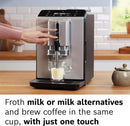 Fully Automatic Espresso Machine - Dark Silver