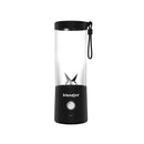 2 Portable Blender Black: 16oz Capacity, 150W Power, Stainless Steel & Plastic, Hand Wash, 1 Speed