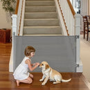 Retractable Baby Gate - Gray