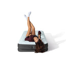 Mid Rise Air Mattress with Internal USB Pump - Twin Size