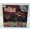 Sizzle 4-6 Serving Indoor Electric Grill W/ Nonstick Grill Plate Edge-to-Edge Heating GR100