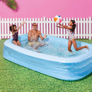 Deluxe Rectangular Family Pool - Blue