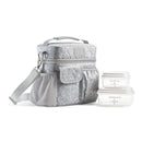 Insulated Lunch Kit - Feline Fine Stone Gray