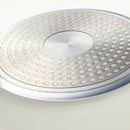 1.5qt Nonstick Ceramic Coated Aluminum Sauce Pan Cream